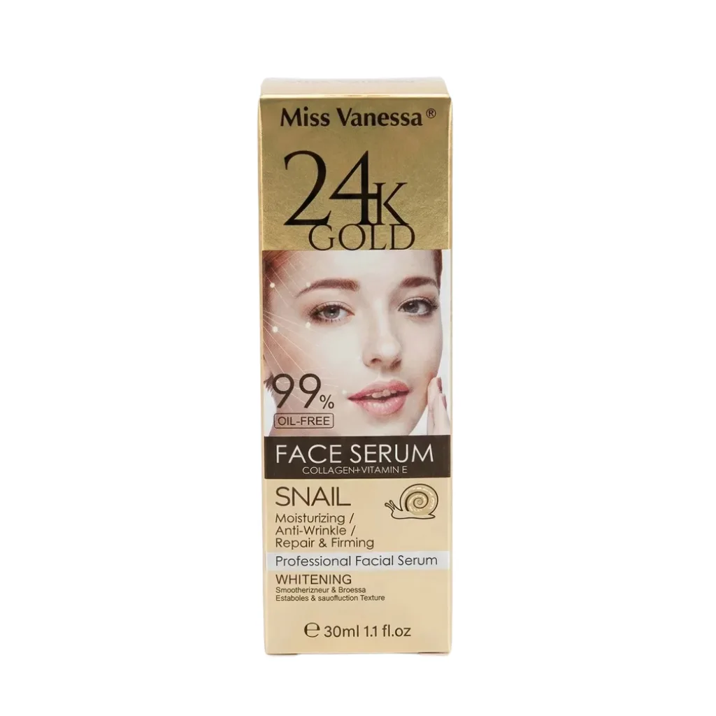 Sérum Facial Rejuvenecedor Oro 24K y Baba de Caracol