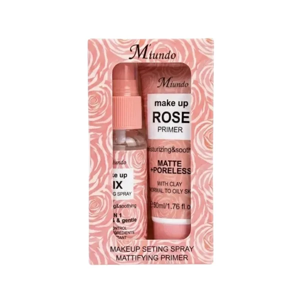 Kit de Primer + Spray Fijador de Maquillaje Dual