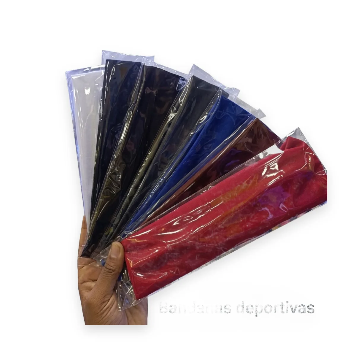 Bandanas deportivas en variedad de colores