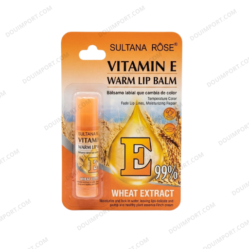 Bálsamo Labial con Vitamina E y Extracto de Trigo