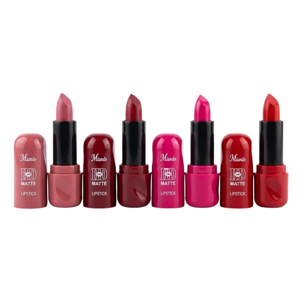 Labial Mate HD - Alta Pigmentación y Larga Duración