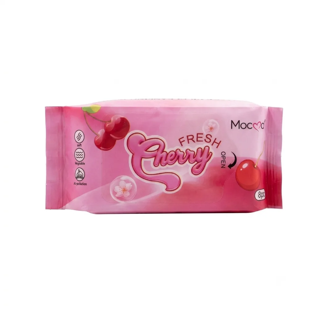 Mini Toallitas Húmedas Cherry - Suaves e Hidratantes