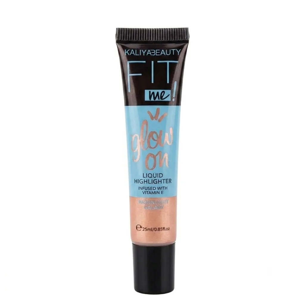 2 x1 Iluminador Líquido Kaliya Beauty Fit Me Glow On con Vitamina E