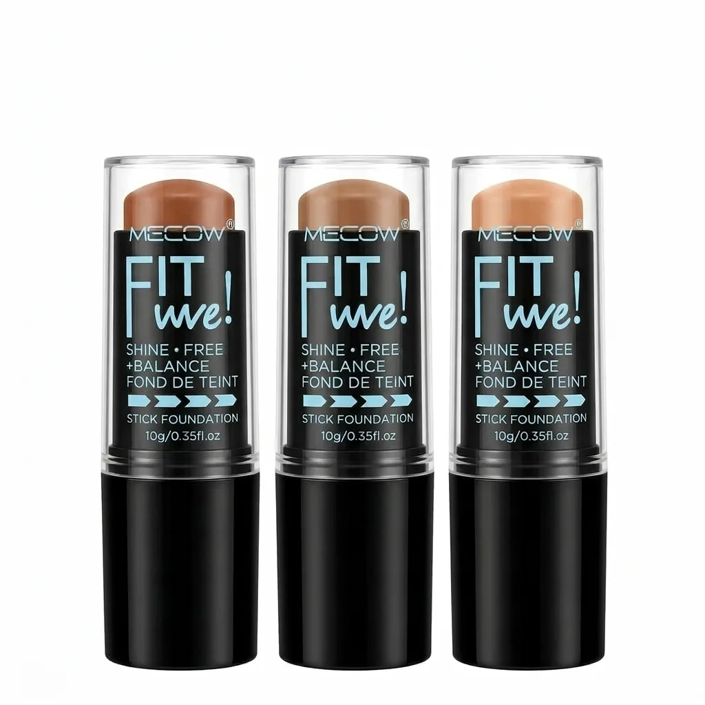 Contorno de Maquillaje en Barra MECOW Fit We! Matte y Libre de Brillo