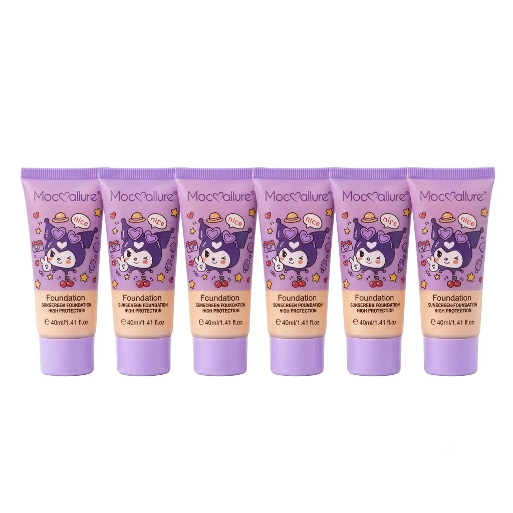 Base de Maquillaje Kuromi con Protector Solar Alta Protección