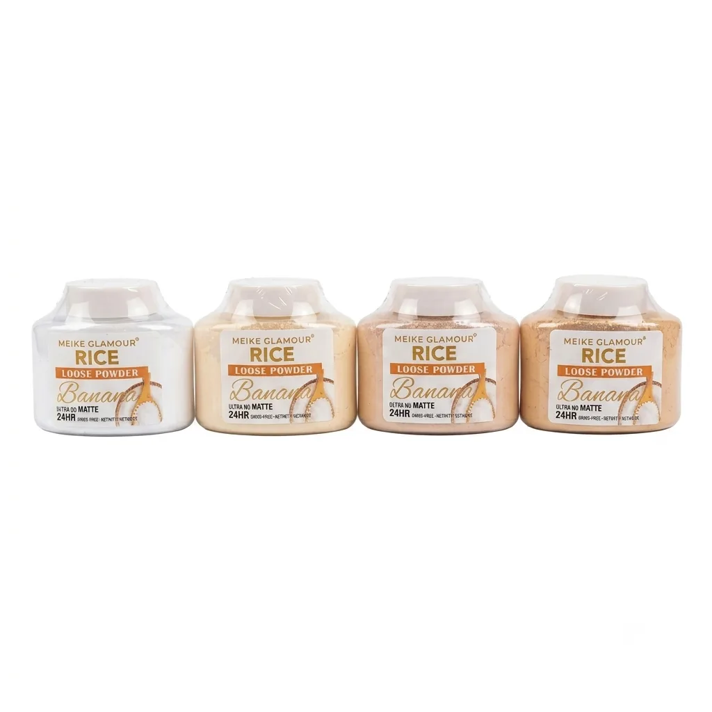 Polvo Suelto de Arroz Meike Glamour Rice Loose Powder - Efecto Mate