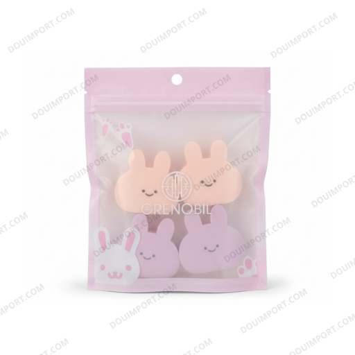 Esponja de Maquillaje Conejo x4