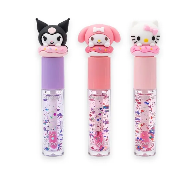 Gloss labial con Tapa Sanrio 