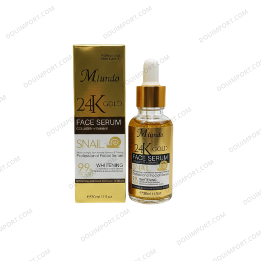 Sérum Facial Rejuvenecedor Oro 24K y Baba de Caracol